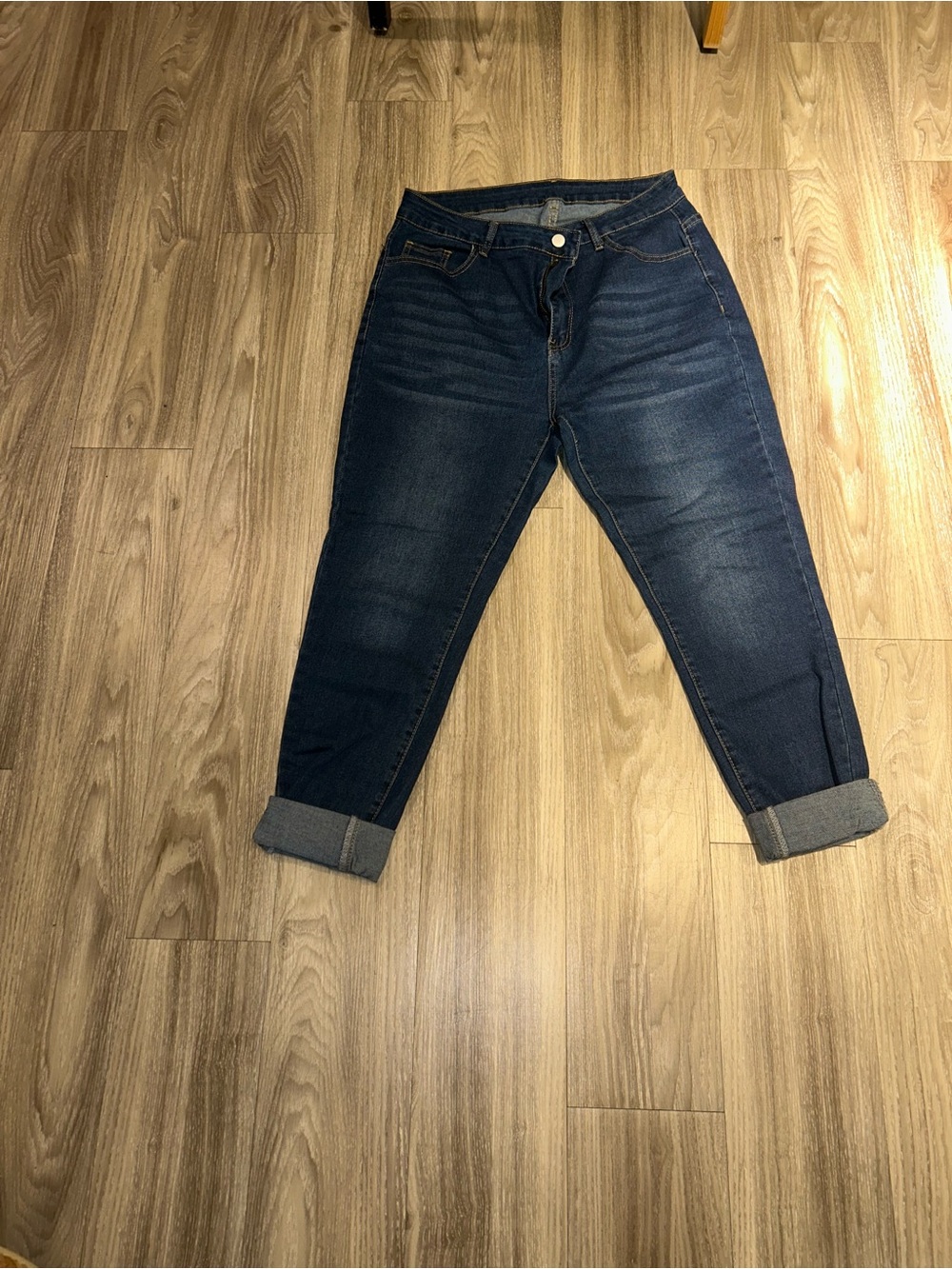 Universal Thread Dark Blue Boyfriend Jeans